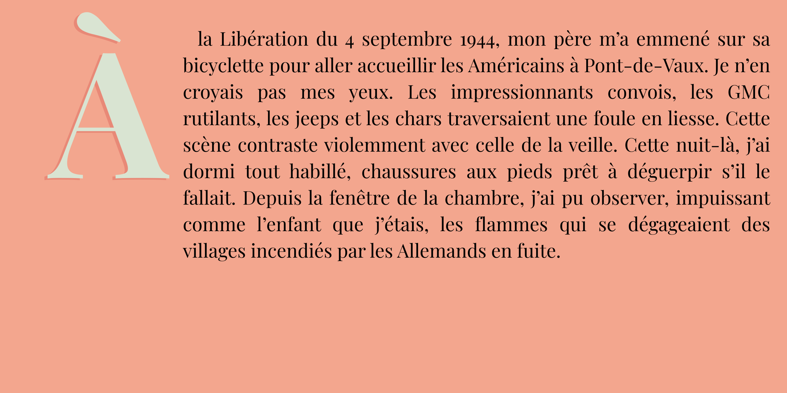 Une biographe familiale fait se rencontrer petite et grande histoire