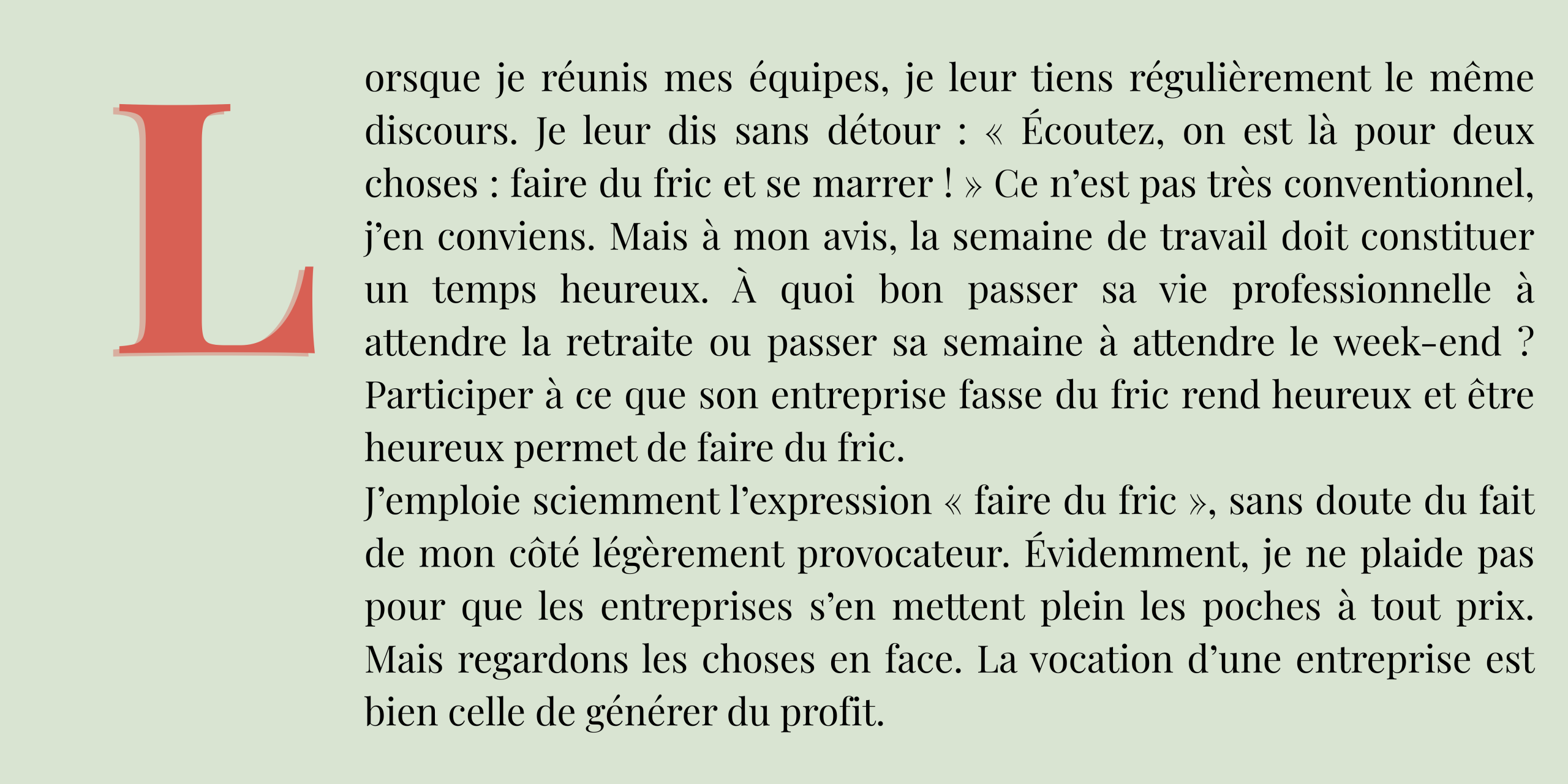 Une biographe familiale s'intéresse aussi à votre vie professionnelle